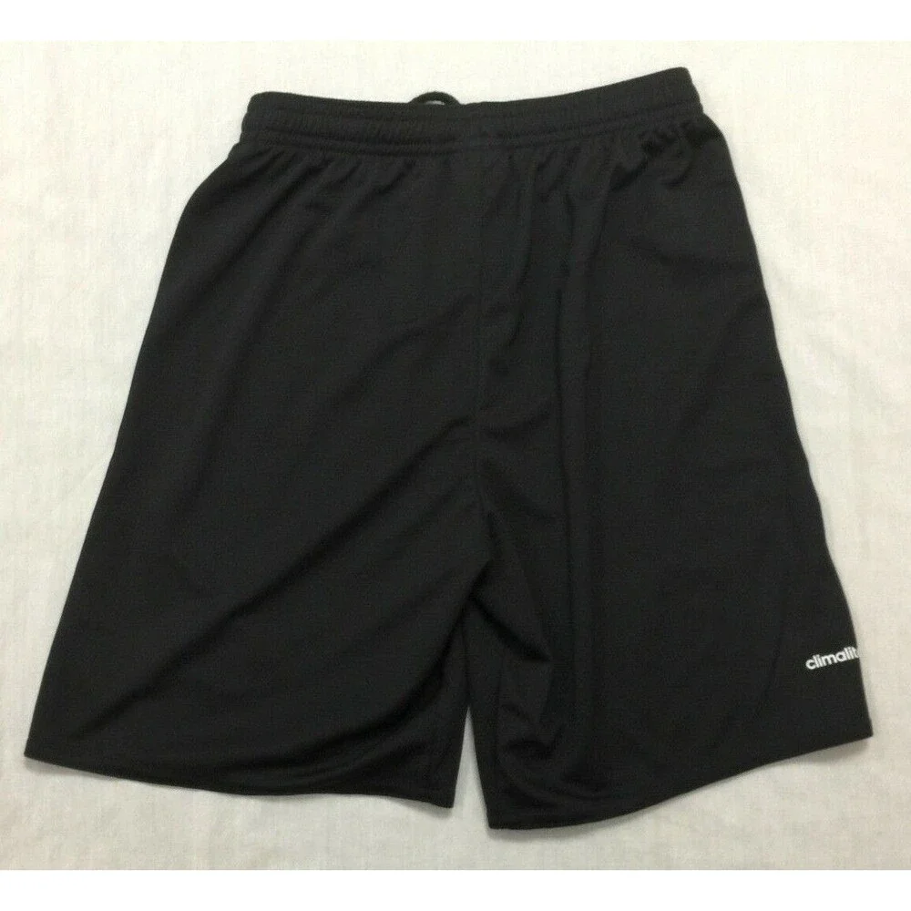 🌎🌎🌎  ADIDAS CLIMALITE BOYS ATHLETIC SHORTS SIZE YM  🌎🌎🌎